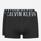 Zestaw szortów Calvin Klein Underwear Trunk 2Pk 000NB2602A-UB1 L 2 szt. Czarny (8719853379851)