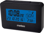 Настільний годинник-будильник Meteo Zp30 з системою Dcf і бездротовим вимірюванням внутрішньої температури (5907265012623) - зображення 1