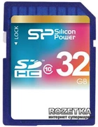 Карта пам'яті Silicon Power SDHC 32GB Class 10 (SP032GBSDH010V10) - зображення 1