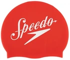 Шапка для плавання Speedo SLOGAN PRT CAP AU (8-0838514614) червоний, білий Унісекс OSFM (5059937304366)