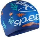 Шапка для плавания Speedo SLOGAN PRT CAP JU/JF/JM (8-0838616700) синий, белый OSFM (5059937567389)