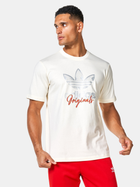 Футболка бавовняна чоловіча adidas Originals IS2910 M Бежева (4067887677349)