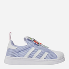 Buty wsuwane dziecięce dla dziewczynki adidas Originals Superstar 360 C IE0680 32 (13.5KUK) Fioletowe (4066759076310)