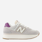 Buty sportowe damskie do kostki New Balance 574 WL574 37.5 (7US) Szare (196941300764)