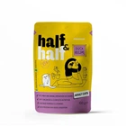Вологий корм для кішок Half&Half шматочки з качкою в соусі 100 г