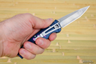 Карманный нож Mcusta Katana Blue/Violet MC-43C - изображение 9