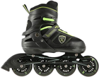 Rolki Nils Extreme Czarno-Zielone S 31-34 (5907695599374) - obraz 1