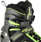 Rolki Nils Extreme Czarno-Zielone S 31-34 (5907695599374) - obraz 7