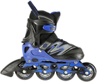 Rolki Nils Extreme Czarno-Niebieskie L 39-42 (5907695599510) - obraz 3