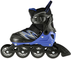 Rolki Nils Extreme Czarno-Niebieskie L 39-42 (5907695599510) - obraz 5