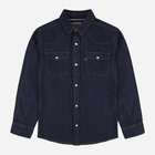 Koszula młodzieżowa chłopięca jeansowa Levi's 9E6866-D3C 16A 176 cm Granatowa (3666643024765) - obraz 1