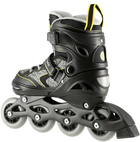 Rolki Nils Extreme Czarno-Żółte L 39-42 (5907695597783) - obraz 3