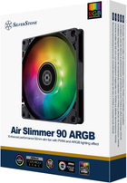 Кулер Silverstone Air Slimmer 90 ARGB Black (4710679815114) - зображення 11