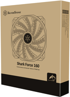 Кулер Silverstone Shark Force 160 Black (4710679814643) - зображення 14