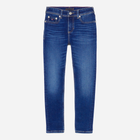 Jeansy regular fit młodzieżowe chłopięce Tommy Hilfiger KB0KB08465-1A8 140 cm Niebieskie (8720644796504)