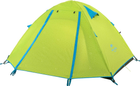 Namiot podwójny Naturehike P-Series NH18Z022-P, 210T/65D Zielony (6927595762622) - obraz 1