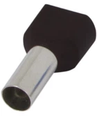 Ізольований наконечник 2.1.5.black (TE1512 black) 2x1,5 кв.мм, чорний "E.NEXT" s4037006