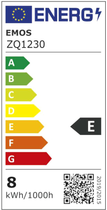 Лампа світлодіодна Emos Lighting 7.3W 2700K 220-240V E14 Теплий білий (8592920076354) - зображення 4