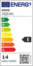 Лампа світлодіодна Emos Lighting 13.2W 4000K 220-240V E27 Нейтральний білий A60 (8592920044803) - зображення 5