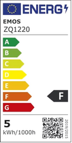 Лампа світлодіодна Emos Lighting 5W 2700K 220-240V E14 Теплий білий (8592920045466) - зображення 4