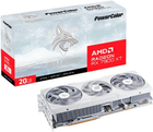 Відеокарта Powercolor PCI-Ex Radeon RX 7900 XT Hellhound Spectral White 20GB GDDR6 (320bit) (2500/20000) (1 x HDMI, 3 x DisplayPort) (RX7900XT 20G-L/OC/WHITE) - зображення 7