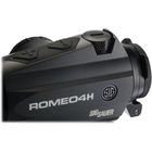 Коллиматорный прицел Sig Sauer Optics Romeo 4h Ballistic Circle Dot 0.5 MOA Adj Graphite SOR43011 - изображение 7