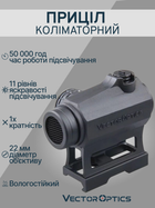 Коллиматорный прицел Vector Optics Maverick 1x22 Gen III 3МОА SCRD-38 - изображение 2