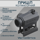 Коллиматорный прицел Vector Optics Maverick 1x22 S-MIL 3МОА SCRD-41 - изображение 1