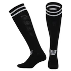 Гетры футбольные мужские Zelart 621 размер 39-44 Black-White