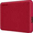 Dysk twardy Toshiba Canvio Advance 1TB 2.5" USB 3.2 Red (4260557511282) - obraz 3