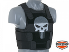 Розвантажувальний жилет 8FIELDS SKULL BODY ARMOR BLACK - изображение 3