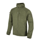 Кофта флісова Helikon-Tex Alpha Hoodie Jacket Grid Fleece Olive M