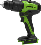 Акумуляторний ударний дриль-шурупокрут Greenworks GD24DD60 (3704107)