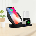 Бездротовий зарядний пристрій Neutralle 3в1 15W для Apple iPhone Watch та Airpods Black (8590274634282) - зображення 5