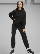 Худи женское Puma Ess Elevated Hoodie 68152901 S Чорне (4067979948326) - зображення 3