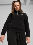 Толстовка на блискавці чоловіча Puma Ess Elevated Half-Zip 68531601 M Чорна (4067982675851) - зображення 3