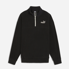 Толстовка на блискавці чоловіча Puma Ess Elevated Half-Zip 68531601 L Чорна (4067982675844) - зображення 1