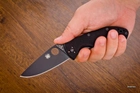 Карманный нож Spyderco Tenacious G-10 Black Blade (870431) - изображение 4