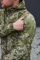 Чоловіча Куртка Soft Shell піксель Military 4XL - зображення 3