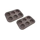 Набір форм для випікання Bergner Bakeware lovers BG-37197-CO 2 предмета