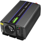 Przetwornica samochodowa Qoltec Monolith 600 MS Wave 300 W/600 W 12 V na 230 V (5901878519241) - obraz 6