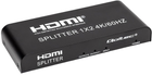 Rozdzielacz Qoltec Splitter 2 x HDMI 4K x 2K aktywny (5901878517971) - obraz 1