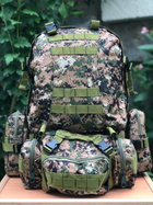 Рюкзак тактический UTM Tactics camouflage №2-55л, стропы MOLLE - изображение 9