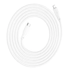 Кабель Hoco Type-C to Lightning Force fast charging data cable X93 |2m, 20W| white
