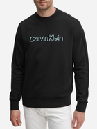 Bluza bez kaptura męska Calvin Klein K10K113081-PC7 L Czarna (8720109937480) - obraz 1