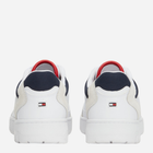 Sneakersy męskie skórzane Tommy Hilfiger FM0FM05058-YBS 43 Białe (8720646034826) - obraz 3