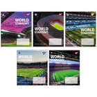 Тетради ученические 60 листов клетка Yes World stadium, 10 шт. в упаковке