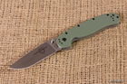 Кишеньковий ніж Ontario RAT Model 1 Satin Plain Edge (ON8848OD) Olive Drab - зображення 4