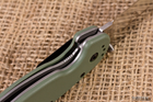 Кишеньковий ніж Ontario RAT Model 1 Satin Plain Edge (ON8848OD) Olive Drab - зображення 8