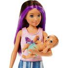 Lalka z akcesoriami Mattel Barbie Skipper Babysitters 23 cm (0194735098262) - obraz 4